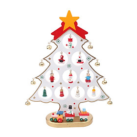 Mua 10.62 Inch Christmas Tree with Hanging Decorations Decorative ...