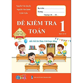 Đề kiểm tra Toán lớp 1 học kì 2 (Kết nối tri thức với cuộc sống)