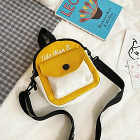 HOT TREND Túi đeo chéo unisex đựng đồ canvas phong cách Hàn Quốc siêu HOT