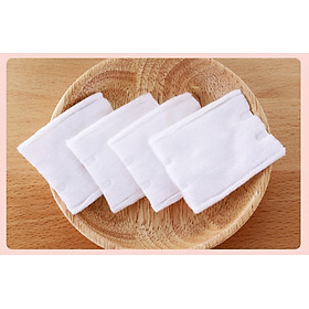 Túi Bông Tẩy Trang Lameila Chất Liệu Cotton Cao Cấp 50 Miếng - Giao Mầu Ngẫu Nhiên -MP093