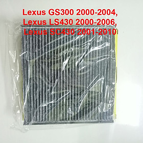 Lọc gió điều hòa than hoạt tính AC106C dành cho Lexus GS300 2000-2004, LS430 2000-2006, SC430 2001-2010 87139-50030