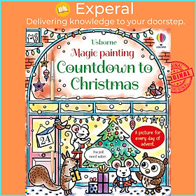 Sách - Magic Painting Countdown to Christmas by Emily Ritson (UK edition, paperback)