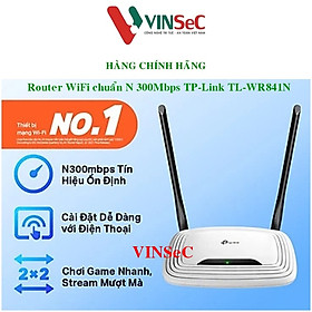 Router Wifi TP-LINK TL-WR841N- Hàng chính hãng