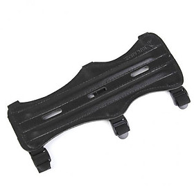 6xAdjustable 3 Strap Arm Guard Protective Leather Archery  Armband A