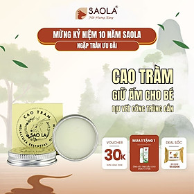 Cao Tràm Sao la 11g - Melaleuca Essential oil Balm: Giúp làm ấm cơ thể, giảm triệu chứng côn trùng đốt, giảm đau đầu, nghẹt mũi ở bé. Sản phẩm từ thiên nhiên - Hàng Chính Hãng