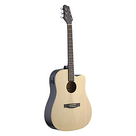 Đàn Guitar Acoustic Có EQ Stagg SA30DCE-N