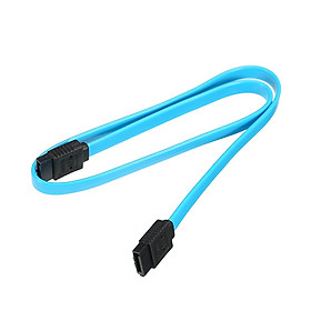 SATA III Cable with Locking Latch for HDD SSD 6 Gbps Blue