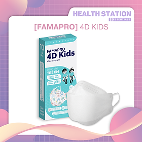 [FAMAPRO 4D KIDS - 10 CÁI/ HỘP] - Khẩu trang TRẺ EM kháng khuẩn cao cấp Famapro 4D KIDS tiêu chuẩn KF94