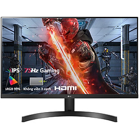 Màn Hình Gaming LG 27MK600M-B 27 inch Full HD (1920 x 1080) 5ms 75Hz IPS 75Hz FreeSync - Hàng Chính Hãng