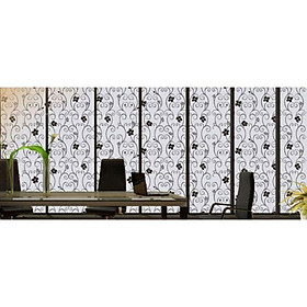 Mua (Xả rẻ)5m decal kính khổ 60cm. Mẫu hoa xoắn