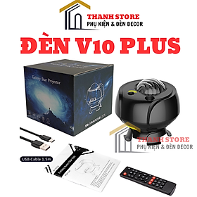 Mua Đèn galaxy chiếu thiên hà V10PLUS chiếu trăng mây sao 2023 Làm Quà tặng Trang trí Quẩy