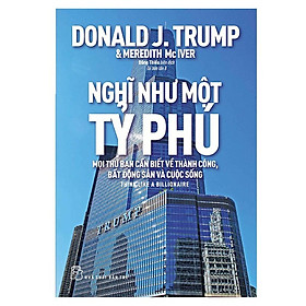 Hình ảnh Sách - Nghĩ Như Một Tỷ Phú - NXB Trẻ