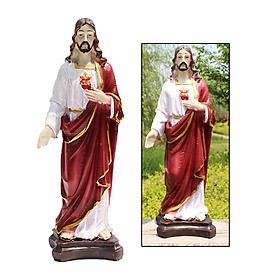 Jesus / Virgin Mary Figurine Statue Religious Figurine