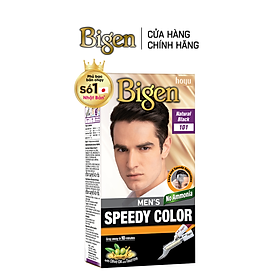 Thuốc Nhuộm Tóc Phủ Bạc Nam Tại Nhà Bigen Men - Phủ Bạc Thảo Dược, Dưỡng Tóc Mềm Mượt 80ml