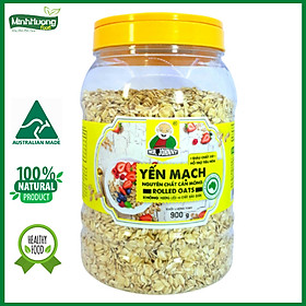 Yến Mạch Úc Tươi Mr Johnny Hộp 900g - Cho người ăn kiêng, giảm cân