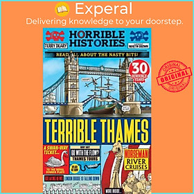 Hình ảnh Sách - Terrible Thames Read All About the Nas by Terry Deary (author),Martin Brown (illustrator) (UK edition, Paperback)