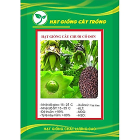 Mua Hạt Giống Cây Chuối Cô Đơn ( Hạt Chuối Cô Đơn) KNS3715 - Gói 50 hạt