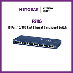 Hình ảnh Bộ Chia Mạng 16 Cổng Switch Netgear FS116 Fast Ethernet Unmanaged 16 Port 10/100Mbps - Hàng Chính Hãng