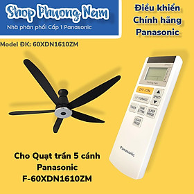 Điều khiển chính hãng quạt trần Panasonic model F-60XDNTBKRVV-VN