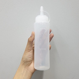 Mua Bình Nhựa Đựng Tương  Sirup  Nước Sốt - Nhiều Dung Tích - Có Vạch Chia