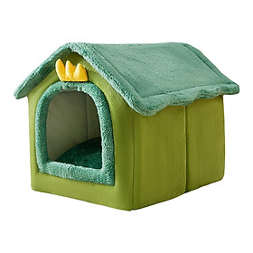 Cats Bed Sleeping House Cave Winter Non Slip Indoor Cats Kennel Washable