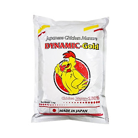 Mua Phân hữu cơ dynamic gold - Phân gà nhật 1kg bón lót  bón thúc  bón gốc cho tất cả các loại cây trồng  giúp tăng năng xuất