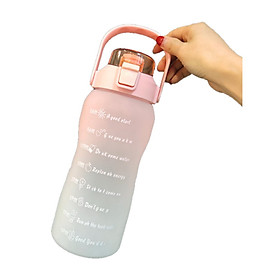 Bình nước thể thao dung tích lớn 1500ml có vạch chia