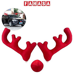 Cặp Sừng Tuần Lộc Gắn Ô Tô 44 x 25 cm - ZooZoo 27001