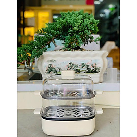 Mua  Hàng chính hãng  Bộ nồi chảo hấp Bear nội địa D12L1