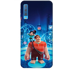 Ốp lưng dành cho điện thoại  SAMSUNG GALAXY A7 2018 hình Big Hero Mẫu 01