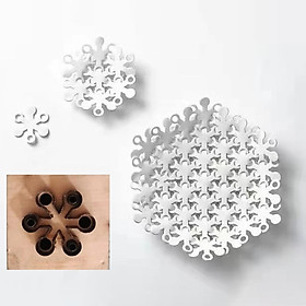 Leather Die Cutter Japan Steel Blade Hexagonal Loop Stitching Blanking Mold Template Leather Tool Cutting Wood Dies