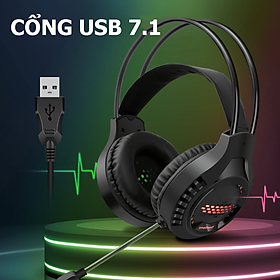 Mua Tai nghe chụp tai AK3-JL chuyên game dành cho game thủ có mic chuyên nghiệp kèm đèn led 7 màu