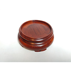 Đế Bát Hương chất liệu gỗ hương (kê bát hương) - Đk 11cm , cao 5cm