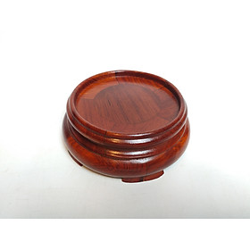 Đế Bát Hương chất liệu gỗ hương  - Đk 15cm, cao 5.5cm
