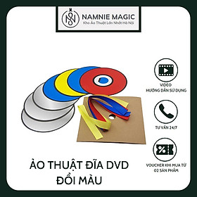 Ảo Thuật Đĩa CD Đổi Màu, Đạo Cụ Biểu Diễn Sân Khấu, Đồ Chơi Sáng Tạo,Thông Minh, Phát Triển Kỹ Năng Cho Bé