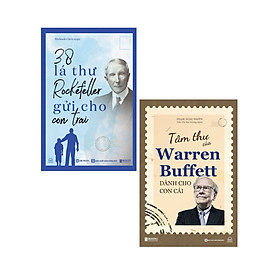Combo 38 Lá Thư Rockefeller Gửi Cho Con Trai + Tâm Thư Của Warren Buffett Dành Cho Con Cái (Bộ 2 Cuốn) - BIZ