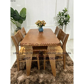 Mua Bộ bàn ghế ăn Đồ Gỗ Bình Long