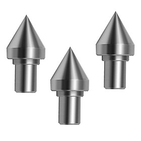 3X 8mm Shank Live Bearing Tailstock Center for  Lathe Turning Tool