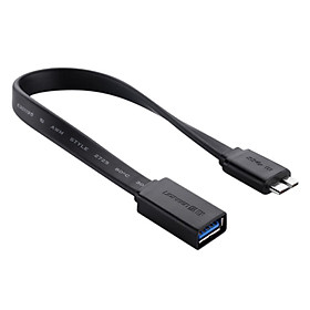 Mua Cáp Micro USB B OTG Dẹt Dùng Cho Điện Thoại Ugreen 10801 - Hàng chính hãng