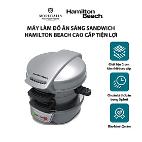 Máy Làm Đồ Ăn Sáng Sandwich Hamilton Beach 25475-SAU - Hàng nhập khẩu