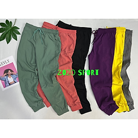 Quần Jogger Nữ Chất Vải Gió Dù Phong Cách Thể Thao