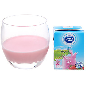 Thùng 48 Hộp Sữa Tươi Tiệt Trùng Dutch Lady Cô Gái Hà Lan Hương Dâu (48 x 110ml )