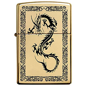 Bật Lửa Zippo 254B Khắc Hình Độc Đáo