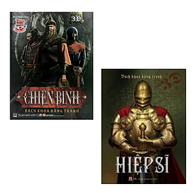 CKC- Sách Huy Hoàng- Combo 2 Cuốn Bách Khoa Bằng Tranh - Chiến Binh (Hình Minh Họa 3D)+Bách Khoa Bằng Tranh - Hiệp Sĩ (Hình Minh Họa 3D) - Minh họa: Teresa Bellón