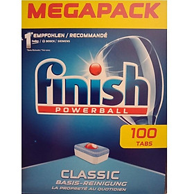 Viên rửa bát finish tổng hợp 3 trong (1 muối bóng bột )