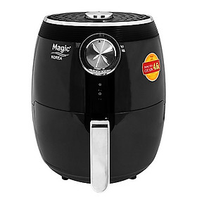 Nồi Chiên Không Dầu Magic A-802 (4.6 Lít) Đen - Hàng Chính Hãng