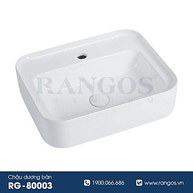 Mua CHẬU RỬA LAVABO ĐẶT BÀN RANGOS RG-80007