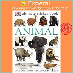 Sách - Animals Ultimate Sticker Book by DK (UK edition, paperback)
