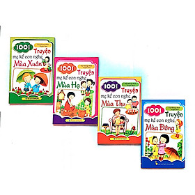 Combo 1001 Truyện Mẹ Kể Con Nghe - Tác giả Vũ Hồng Anh (trọn bộ 4 cuốn Xuân - Hạ - Thu - Đông)