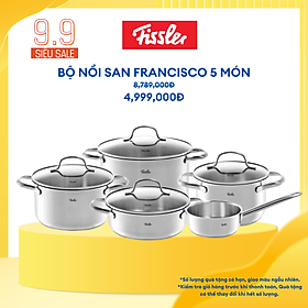 Bộ nồi 5 món Fissler San Francisco-Hàng chính hãng 100%